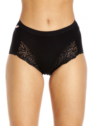 La Marquise Pack of 3 Lace Maxi Brief